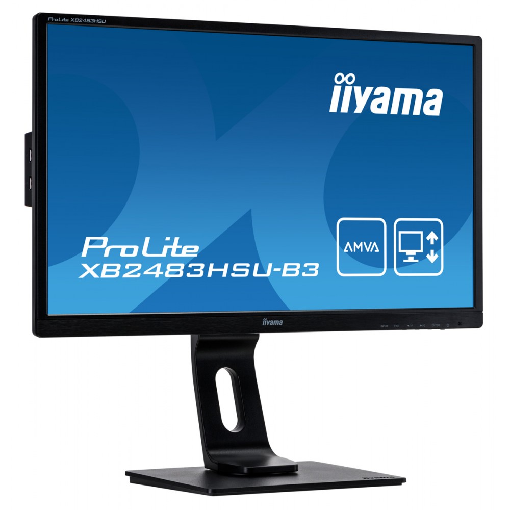 IIYAMA used οθόνη XB2483HSU LED, 23.8 1920x1080, VGA/DVI/DisplayPort, Grade B IIYAMA used οθόνη XB2483HSU LED, 23.8 1920x1080, VGA/DVI/DisplayPort, Grade B