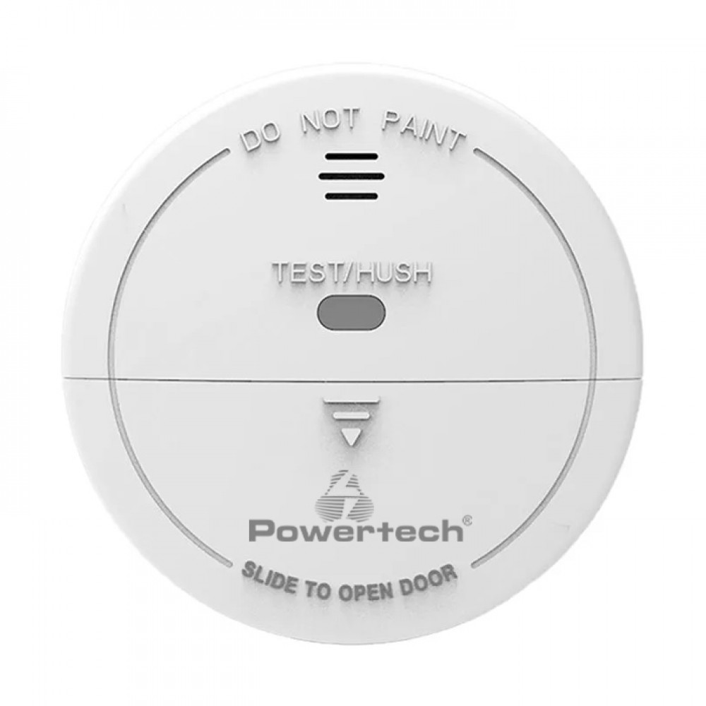 POWERTECH ασύρματος ανιχνευτής καπνού PT-1610 για συναγερμούς, 433MHz POWERTECH ασύρματος ανιχνευτής καπνού PT-1610 για συναγερμούς, 433MHz