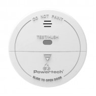 POWERTECH ασύρματος ανιχνευτής καπνού PT-1610 για συναγερμούς, 433MHz