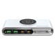 POWERTECH σταθμός φόρτισης PT-1624, 2x USB/2x USB-C/wireless, 72W, λευκός POWERTECH σταθμός φόρτισης PT-1624, 2x USB/2x USB-C/wireless, 72W, λευκός