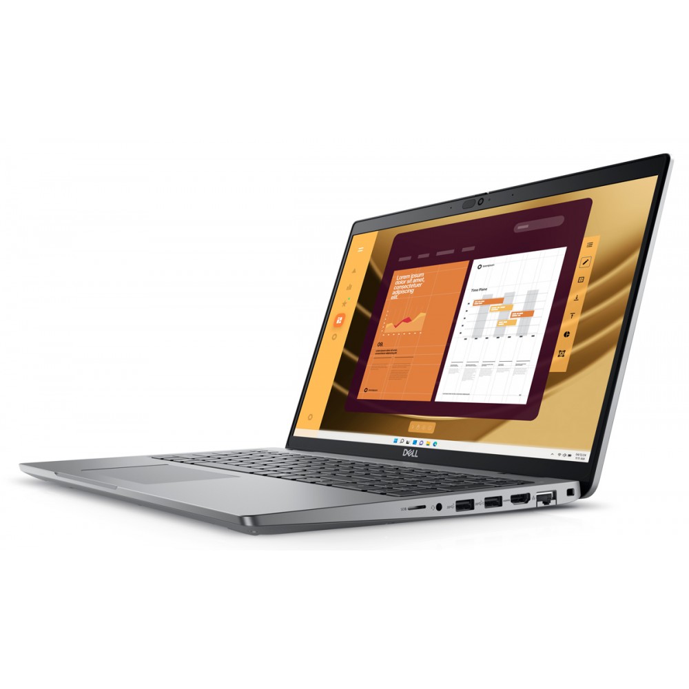 DELL Laptop Latitude 5550, Factory Refurbished Grade A, i5-1345U, 16/256GB SSD, 15.6, Cam, Integrated Graphics, Windows 11 Pro