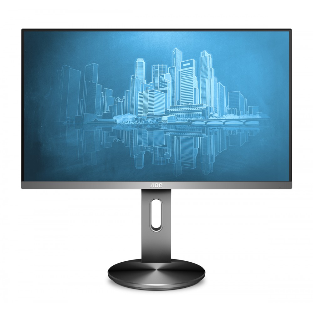 AOC used οθόνη I2490PXQU IPS-LED, 23.8, 1920x1080, VGA/HDMI/DisplayPort, Grade B