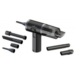 POWERTECH 2 σε 1 σκουπάκι χειρός & air duster PT-1576, 50W, 3600mAh, μαύρο POWERTECH 2 σε 1 σκουπάκι χειρός & air duster PT-1576, 50W, 3600mAh, μαύρο