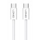 LDNIO καλώδιο USB-C iP-902c, 65W, 480Mbps, 2m, λευκό LDNIO καλώδιο USB-C iP-902c, 65W, 480Mbps, 2m, λευκό