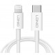 LDNIO καλώδιο Lightning σε USB-C MFi01, MFi, 30W, 480Mbps, 1m, λευκό LDNIO καλώδιο Lightning σε USB-C MFi01, MFi, 30W, 480Mbps, 1m, λευκό