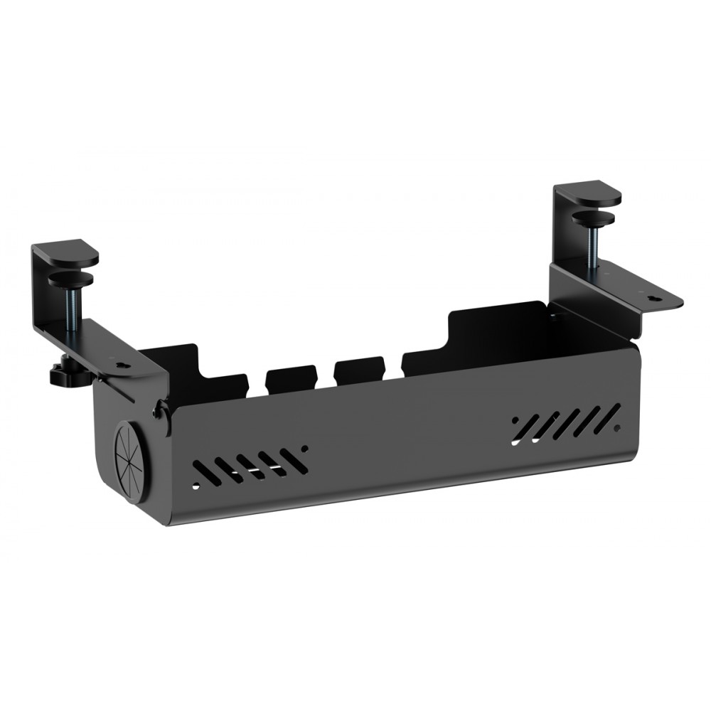 BRATECK cable management γραφείου CC11-22-1, μεταλλικό, 494x167x196mm, μαύρο BRATECK cable management γραφείου CC11-22-1, μεταλλικό, 494x167x196mm, μαύρο