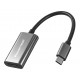 POWERTECH αντάπτορας USB-C σε HDMI PTR-0208, 4K/30Hz, 10 Gbps, γκρι POWERTECH αντάπτορας USB-C σε HDMI PTR-0208, 4K/30Hz, 10 Gbps, γκρι