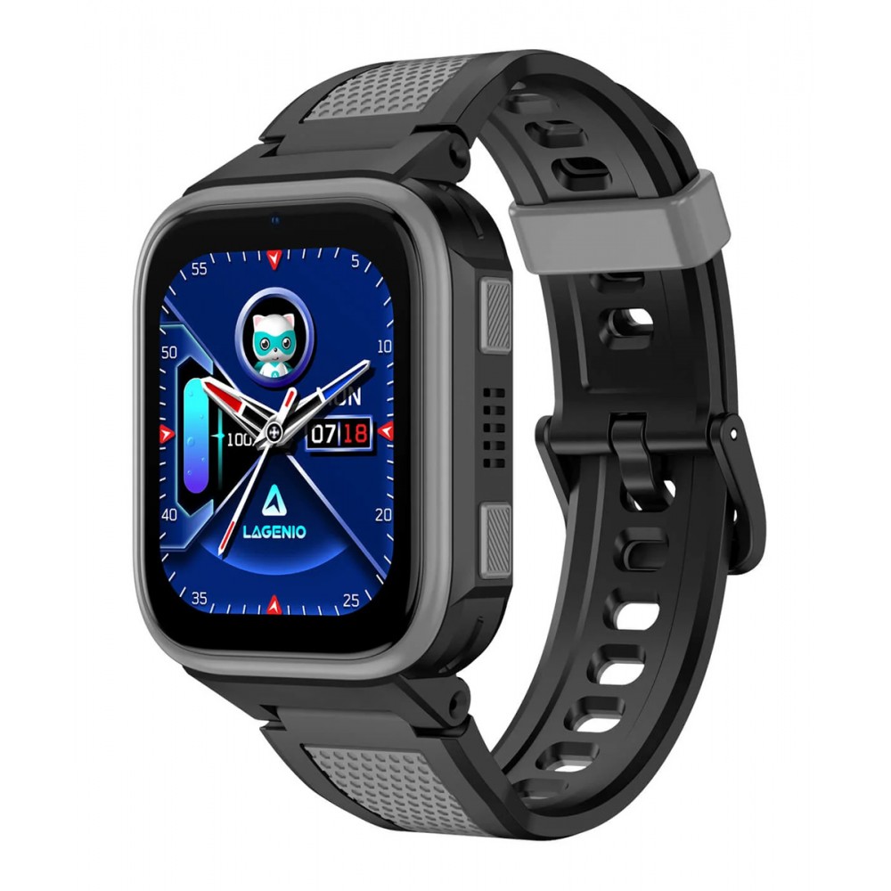 LAGENIO GPS smartwatch για παιδιά K10, 1.8, με κάμερα, 4G, IP68, μαύρο LAGENIO GPS smartwatch για παιδιά K10, 1.8, με κάμερα, 4G, IP68, μαύρο