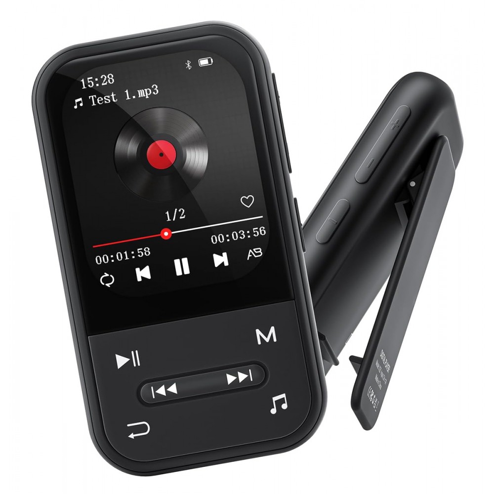 RUIZU MP3 player X02 με οθόνη 2.01, 32GB, Bluetooth, μαύρο RUIZU MP3 player X02 με οθόνη 2.01, 32GB, Bluetooth, μαύρο