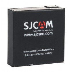 SJCAM μπαταρία για SJ8 series action κάμερες, 1200mAh SJCAM μπαταρία για SJ8 series action κάμερες, 1200mAh
