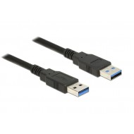 POWERTECH καλώδιο USB CAB-U106, 5 Gbps, 1.5m, μαύρο