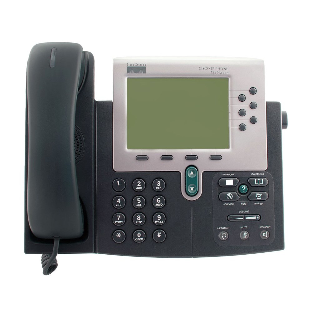 CISCO Used IP Phone 7960G, Dark Gray CISCO Used IP Phone 7960G, Dark Gray