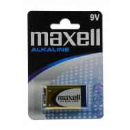 MAXELL αλκαλική μπαταρία 6LR61M/9V, 1τμχ