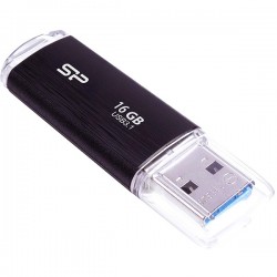 SILICON POWER USB Flash Drive Blaze B02, 16GB, USB 3.2, μαύρο