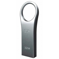 SILICON POWER USB Flash Drive Firma F80, 32GB, USB 2.0, Silver