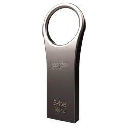 SILICON POWER USB Flash Drive Jewel 80, 64GB, USB 3.2, ασημί