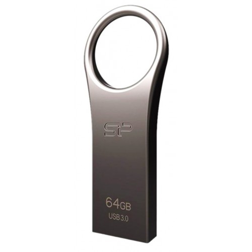 SILICON POWER USB Flash Drive Jewel 80, 64GB, USB 3.2, Titanium