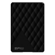 SILICON POWER εξωτερικός HDD 1TB Diamond D06, USB 3.0, Black