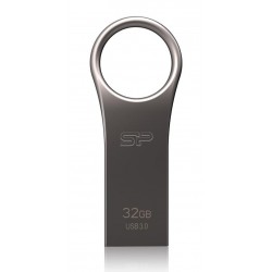 SILICON POWER USB Flash Drive Jewel 80, 32GB, USB 3.2, Titanium