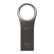 SILICON POWER USB Flash Drive Jewel 80, 16GB, USB 3.2, ασημί