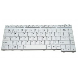 Πληκτρολόγιο για Toshiba Satellite A200/A205/A210 Series, US, λευκό