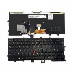 Πληκτρολόγιο για Lenovo Thinkpad X230S/X240/X250/X260, μαύρο