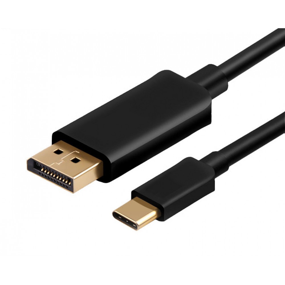 POWERTECH Καλώδιο Type-C σε DisplayPort 1.2 CAB-UC032, copper, 1.2m POWERTECH Καλώδιο Type-C σε DisplayPort 1.2 CAB-UC032, copper, 1.2m