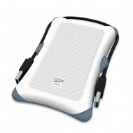 SILICON POWER εξωτερικός HDD Armor A30, 2TB, USB 3.2, λευκός