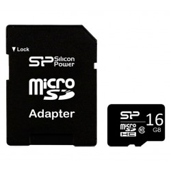 SILICON POWER κάρτα μνήμης 16GB micro SDHC, Class 10