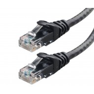 POWERTECH καλώδιο δικτύου CAB-N007, Cat 5e U/UTP, CCA 26AWG, 15m, μαύρο