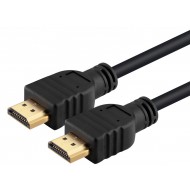 POWERTECH καλώδιο HDMI CAB-H069, CCS, Gold plated, 3m, μαύρο