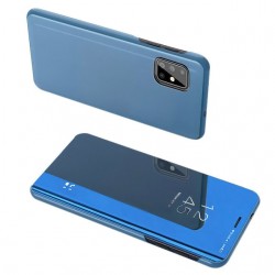 POWERTECH θήκη Clear view MOB-1507, Samsung A71 / A71 5G, μπλε