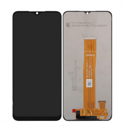 Οθόνη με Μηχανισμό Αφής για Galaxy A12  SM-A125F (Μαύρο)