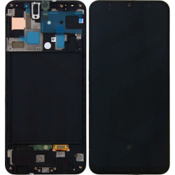 Γνήσια Οθόνη LCD και Μηχανισμός Αφής με Πλαίσιο για Samsung Galaxy A50 – SM-A505F Μαύρο (Soft Oled) Γνήσια Οθόνη LCD και Μηχανισμός Αφής με Πλαίσιο για Samsung Galaxy A50 – SM-A505F Μαύρο (Soft Oled)