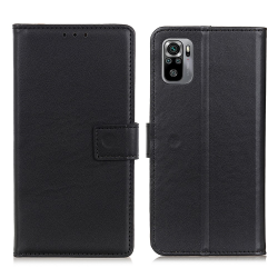 Book Δερματίνης Μαυρο (Redmi Note 10 / Redmi note 10S)