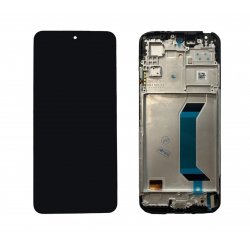 Οθόνη Incell με μηχανισμό αφής και πλαίσιο για Redmi Note 12 4G (Μαύρο)