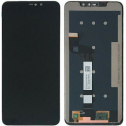 Οθόνη με Μηχανισμό Αφής για Redmi Note 6 Pro (Μαύρο)