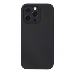 Back Cover Σιλικόνης Μαύρο (iPhone 14 Pro)