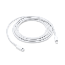 Apple USB-C to Lightning Cable 18W Λευκό 2m (MQGH2ZM/A)