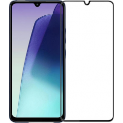 Full Face Tempered Glass Μαύρο (Redmi 14C / Poco C75)