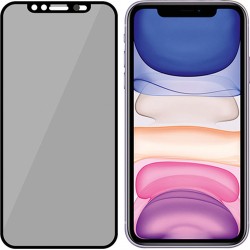 Privacy Tempered Glass Μαύρο (iPhone 11 / XR)