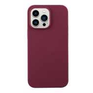 Back Cover Σιλικόνης Μπορντώ (iPhone 14 Pro Max)