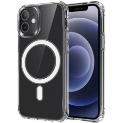 Back Cover Σιλικόνης Διάφανο (iPhone 12 Pro Max)