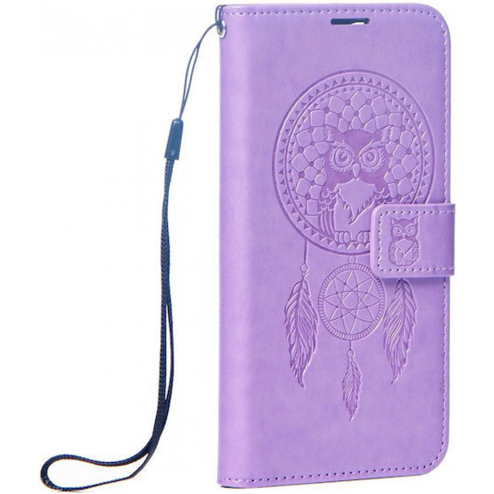 Θήκη για Galaxy A14 4G / Galaxy A14 5G – Book Dreamcatcher Μωβ