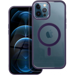 Color Edge Mag Cover Back Cover Πλαστικό / Σιλικόνης Μωβ (iPhone 12 Pro Max)