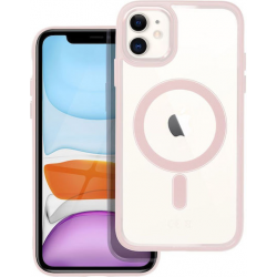 Color Edge Mag Back Cover Πλαστικό Ροζ (iPhone 11)