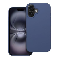 SILICONE θήκη για IPHONE 16 μπλε