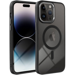 Color Edge Mag Back Cover Πλαστικό / Σιλικόνης Μαύρο (iPhone 16 Pro Max)