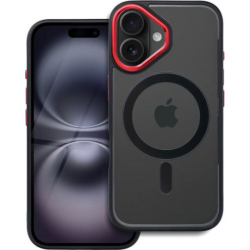 Color Edge Mag Back Cover Tempered Glass Διάφανο (iPhone 16 Plus)