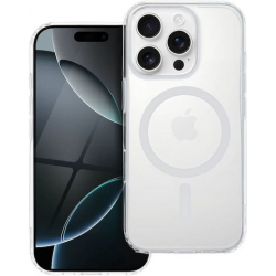 Drop Glue Colorful Ring Mag Back Cover Πλαστικό / Σιλικόνης Λευκό (iPhone 16 Pro Max)